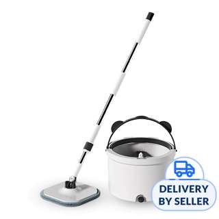 HOUZE - PANDY Spin Mop Set with Dual Buckets