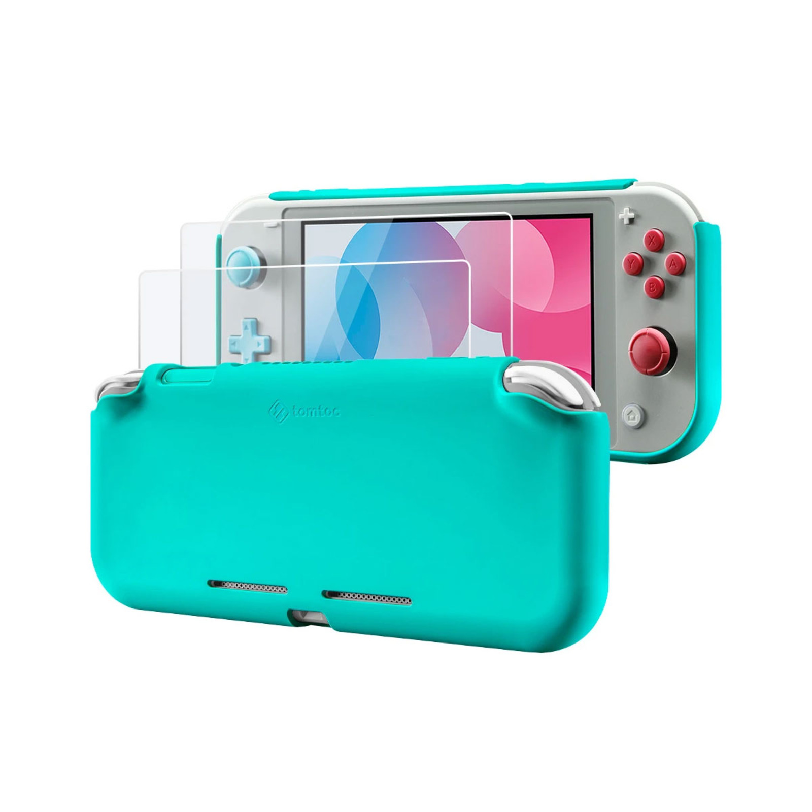 Nintendo Switch Lite(ターコイズ)+ tomtocケース Tomtoc Slim Case for Nintendo Switch Lite (Summer Beach) | NTUC