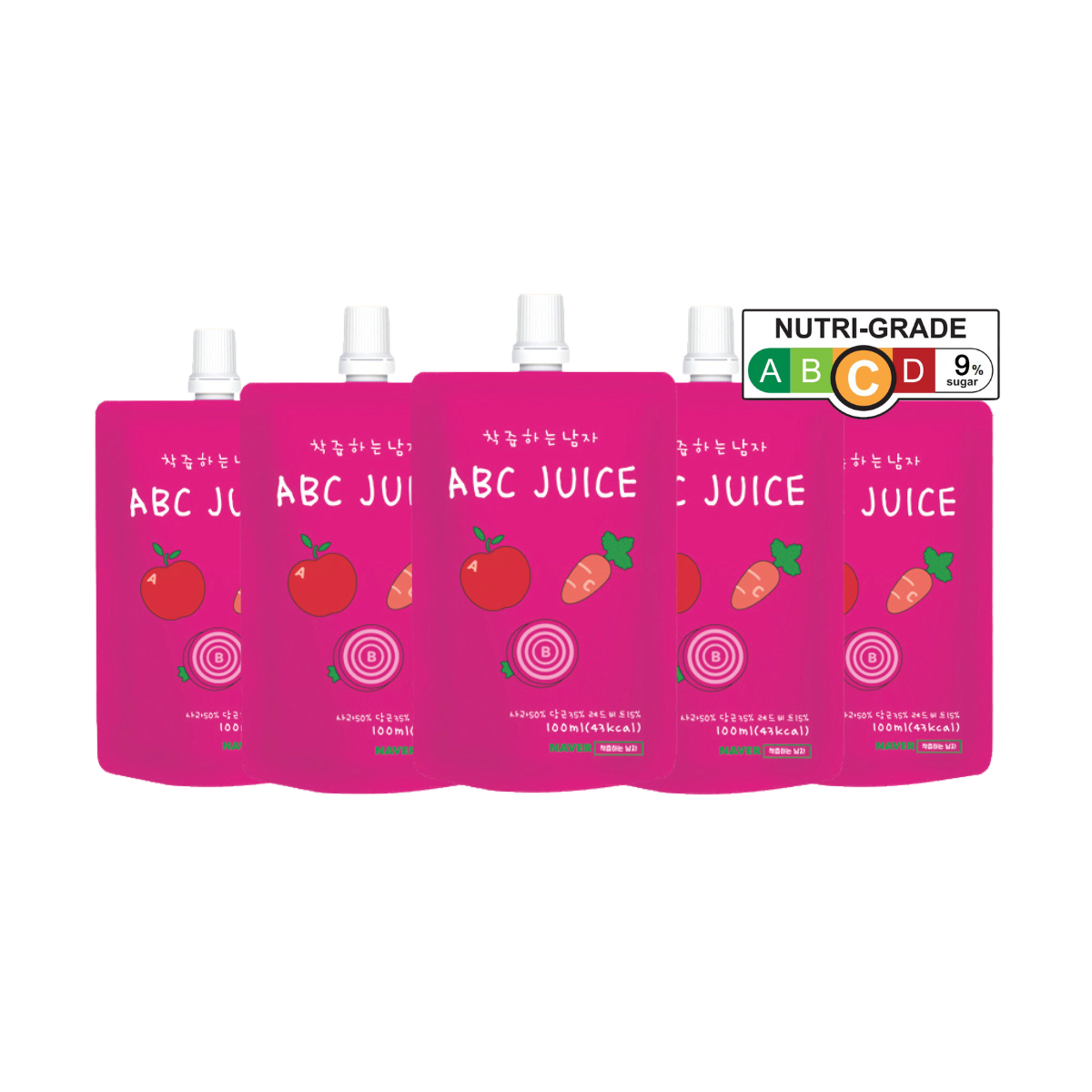Korea 100% NFC ABC Fruit Juice