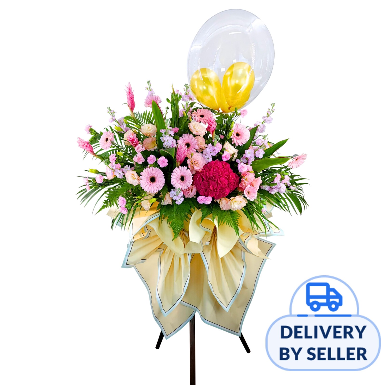 JM Flower Blooming Congratulations Flower Stand | NTUC FairPrice