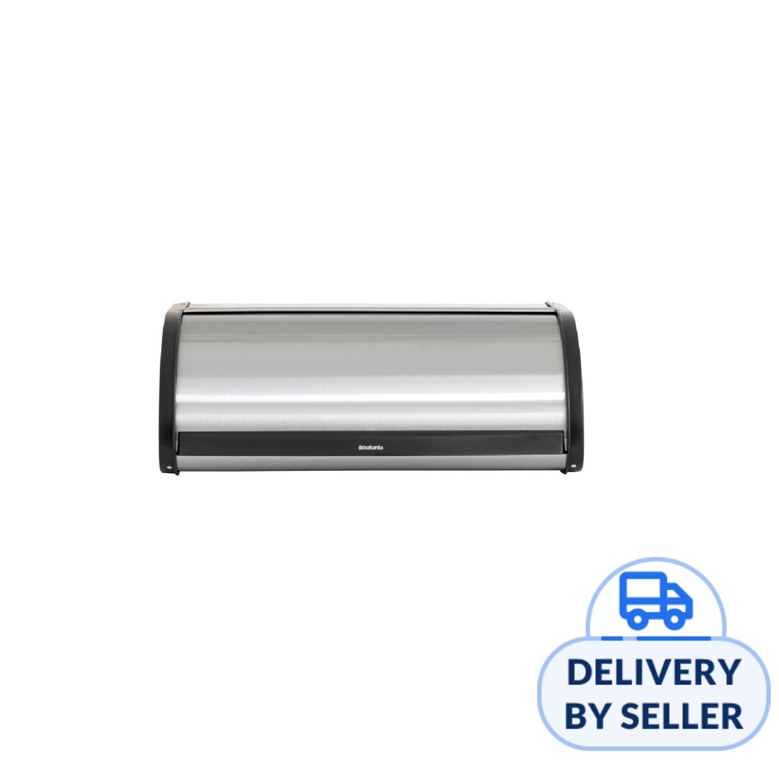 BRABANTIA Roll Top Bread Bin Matt Steel Fingerprint Proof NTUC FairPrice