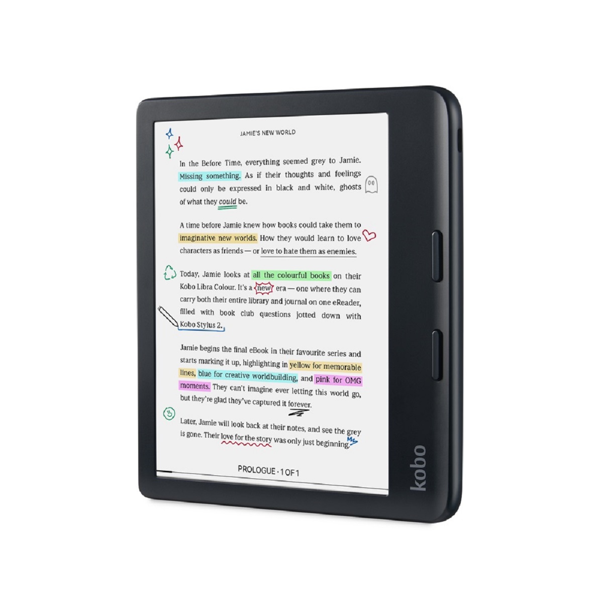 Kobo Libra Colour - Black | NTUC FairPrice