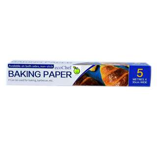 ecoChef Baking Paper - Non Stick Easy Tear 5M x 30cm ecoChef Baking Paper - Non Stick Easy Tear 5M x 30cm