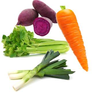 Orgo Fresh Veg.Medley Soup Set-Sweet potato,Carrot,Celery,Lee