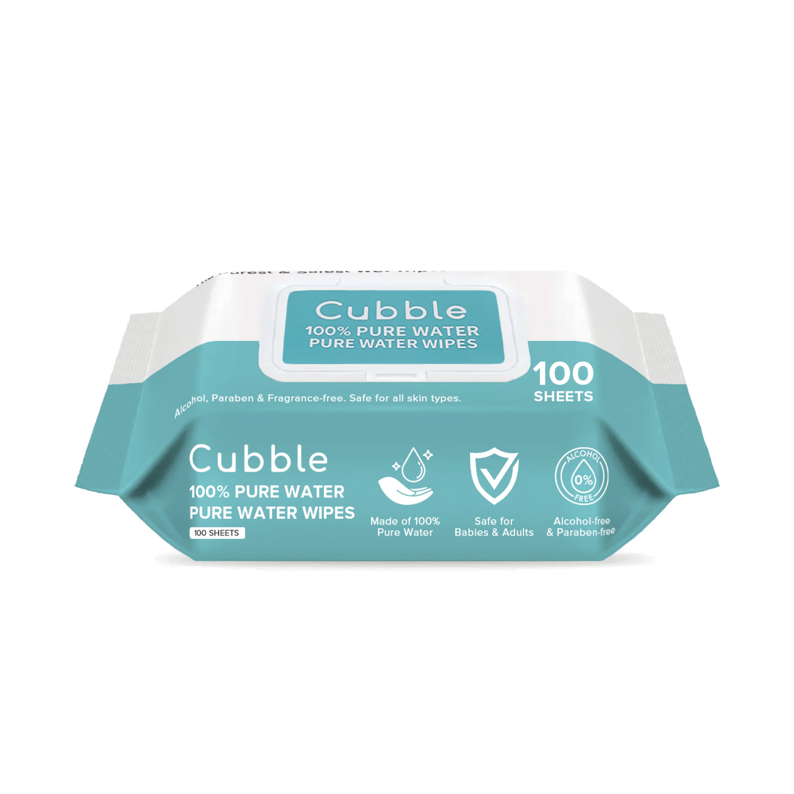 Cubble 100% Pure Water Wet Wipes