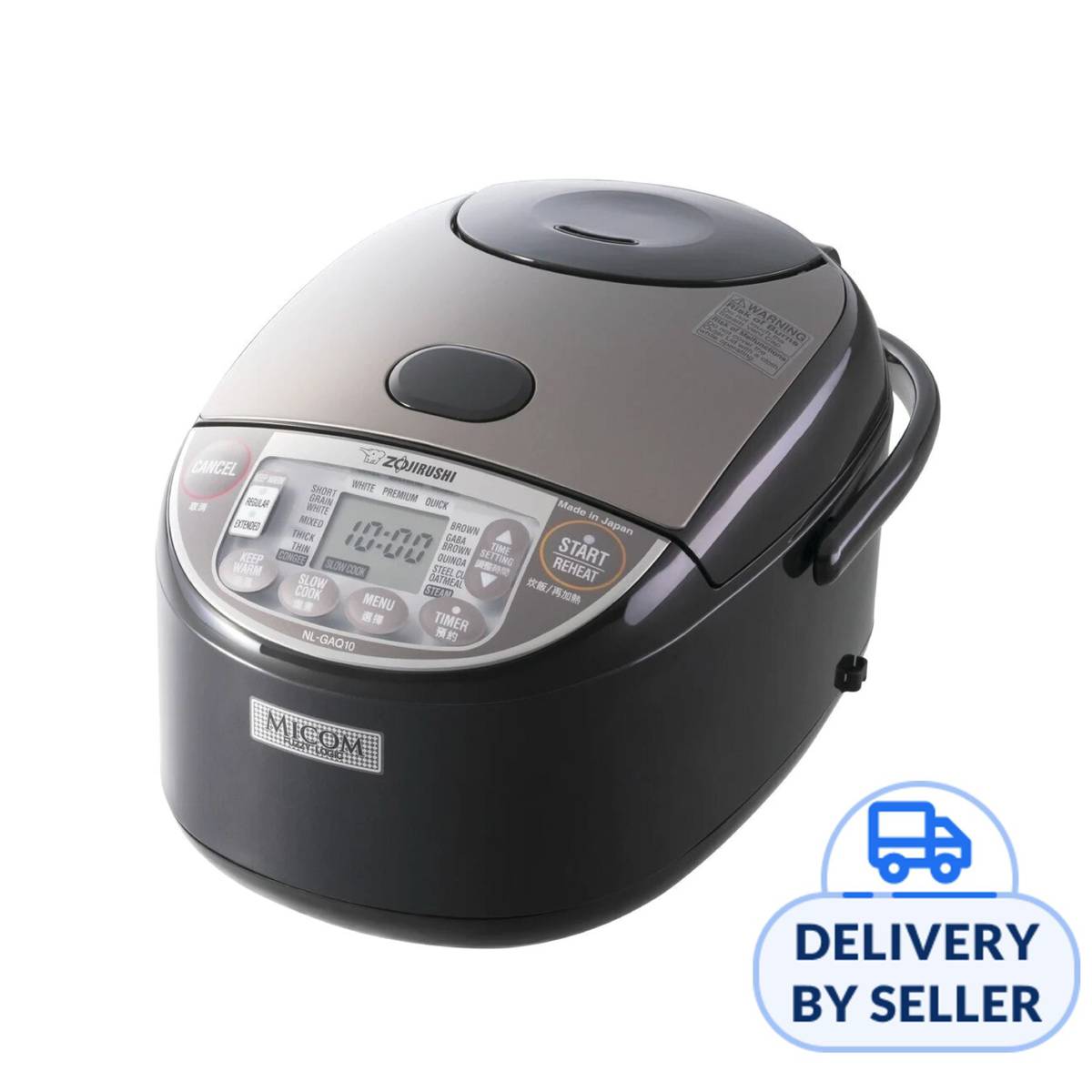 Zojirushi 1.0L Fuzzy Logic Rice Cooker NLGAQ10 NTUC FairPrice
