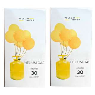 Yellow River Helium Gas Tank 2 Medium - 60 Balloons Yellow River Helium Gas Tank 2 Medium - 60 Balloons