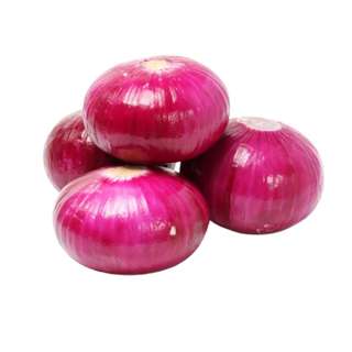 Orgo Fresh Freshly Peeled Big Red onion - Vaccum Packed