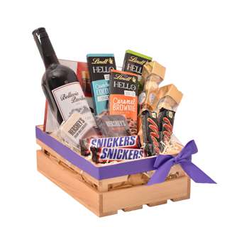 FNP Smashing Wine & Chocolate Hamper