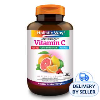Holistic Way Vitamin C + Bioflavonoids 500mg