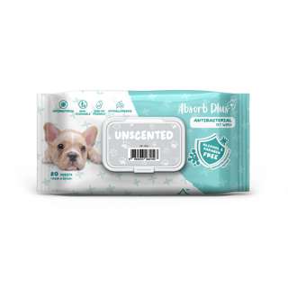 Absorb Plus AntiBacterial PetWipes (Unscented) Paraben Free