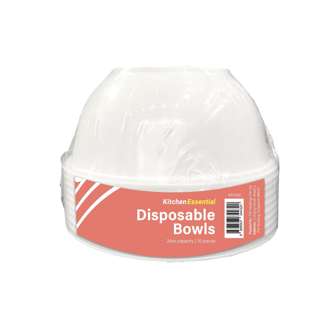 Kitchen Essentials Plastic Bowl 24oz (10pcs) Kitchen Essentials Plastic Bowl 24oz (10pcs)