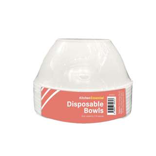 Kitchen Essentials Plastic Bowl 12oz (10pcs)