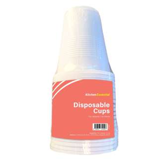 Kitchen Essentials Plastic Cup 7oz (20pcs)