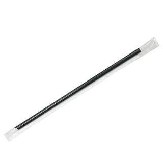 BEST Choice Disposable Black Drinking Straw