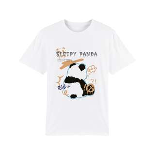 Nine Seven Seven Cute Printed Panda T-Shirt (XL)