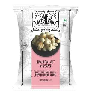 Mr Makhana Super Snacks -Himalayan Salt & Pepper