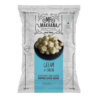 Mr Makhana Super Snacks -Cream & Onion