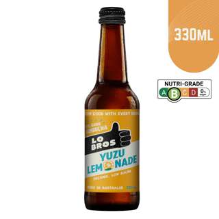 Lo Bros Organic Kombucha - Yuzu Lemonade