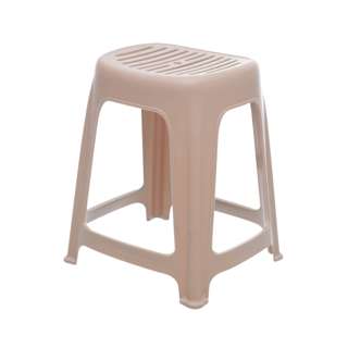 Citylife Simple Modern Premium Stackable Stool - Khaki
