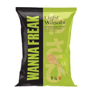 Wanna Freak Light Wasabi Potato Chips