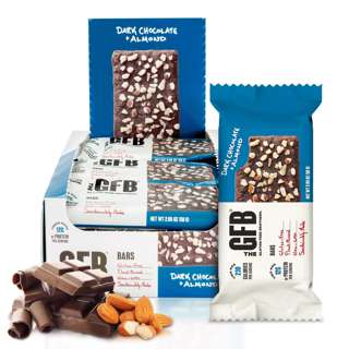 The GFB Gluten Free Protein Bar Dark Choc Almond