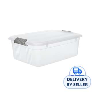 Citylife 29L Underbed Stackable Storage - Clear