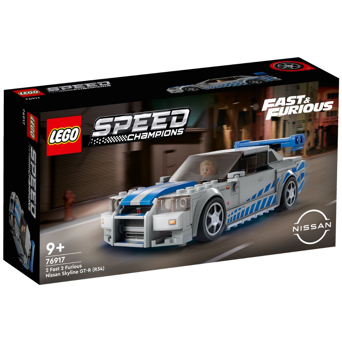 LEGO 76917 Speed Champions 2 Fast 2 Furious Nissan Skyline | NTUC