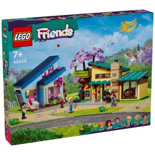LEGO 42620 Friends Olly and Paisley's Family Houses