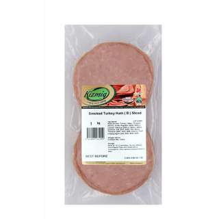Kizmiq Smoked Turkey Ham (B) Sliced Halal - Frozen