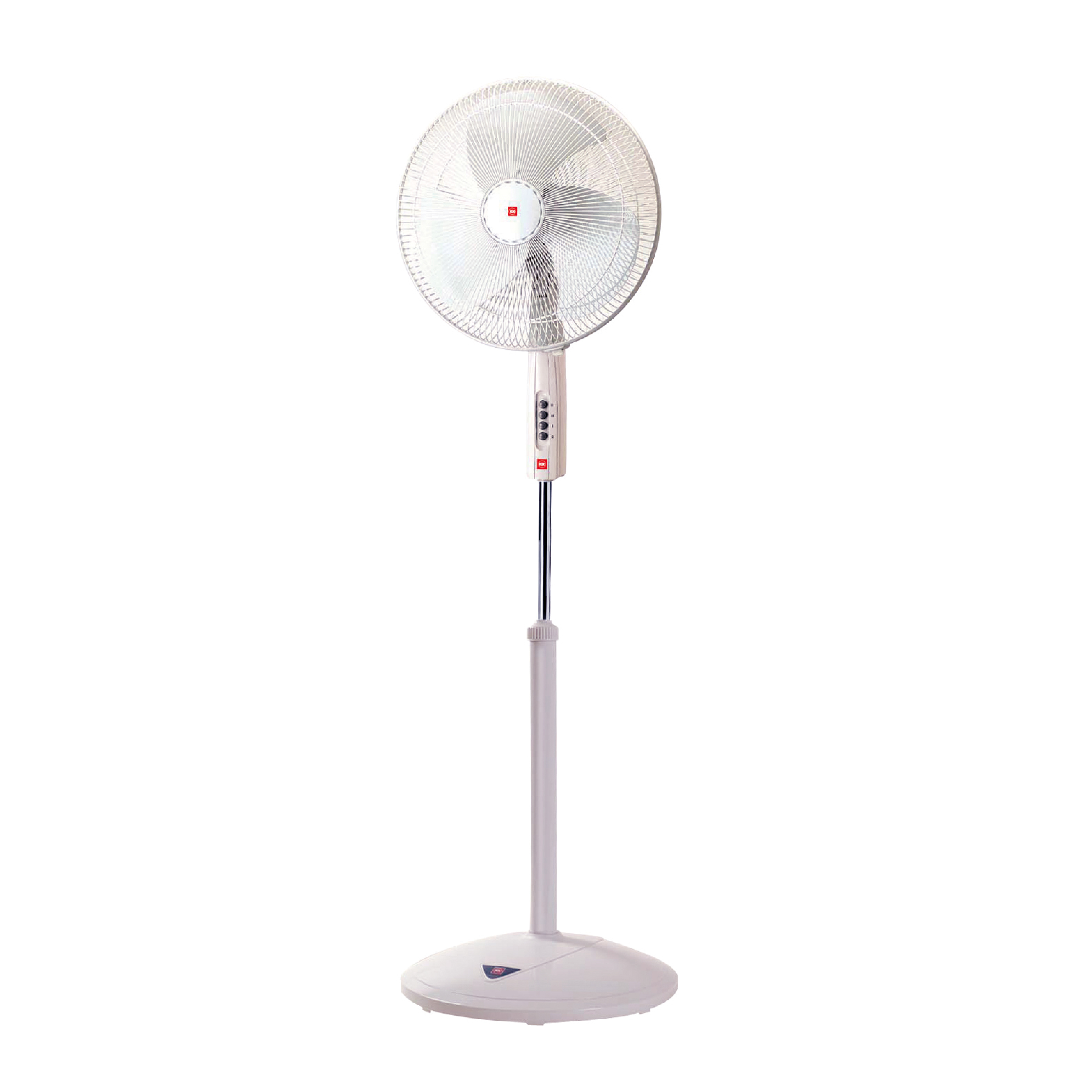 KDK Pedestal Fan 3Speed Adjustable Height White (P40US ) NTUC