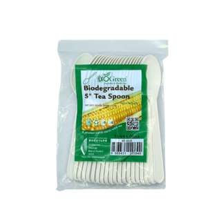 Biogreen Biodegradable 5" Tea Spoon x 20's