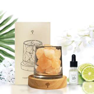Pristine - Himalayan Salt Crystal Stone Lamp