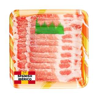 Cut Butchery Spanish Iberico Pork Collar Shabu Shabu