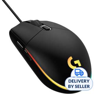 Logitech G203 Lightsync RGB Wired Mouse - Black