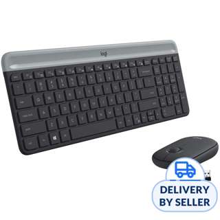 Logitech MK470 Wireless Slim Combo - Graphite