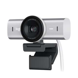 Logitech MX Brio Ultra HD 4K Webcam - Pale Grey