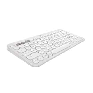 Logitech Pebble Keys 2 Bluetooth Keyboard K380S - Tonal White