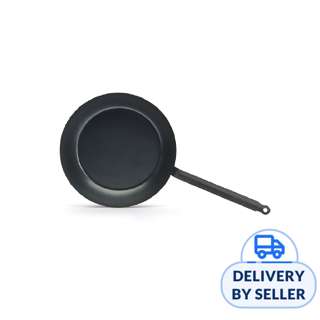 DE BUYER Blue Steel Lyonnaise Frying Pan - 26cm