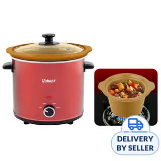 Takahi 3.5L Electric Crockery Pot/Slow Cooker 3521 Type HR-TR Takahi 3.5L Electric Crockery Pot/Slow Cooker 3521 Type HR-TR