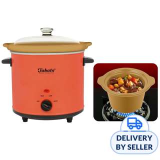 Takahi 3.0L Electric Crockery Pot/Slow Cooker 3525 Type HR-WO Takahi 3.0L Electric Crockery Pot/Slow Cooker 3525 Type HR-WO