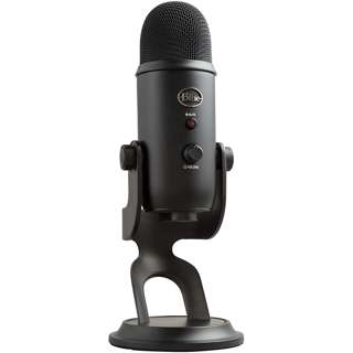 Logitech Blue Yeti Multi-Pattern USB Microphone - Blackout