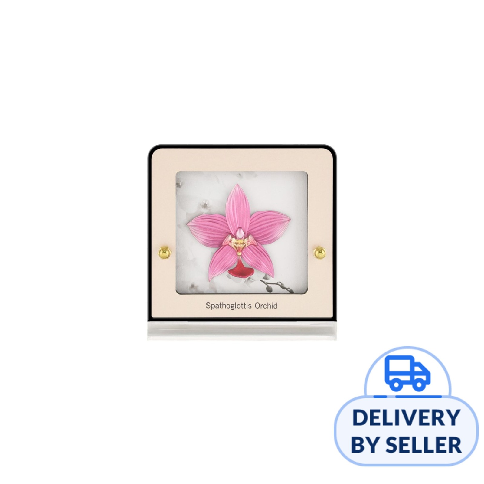 Vanda Miss Joaquim Orchid 24K Gold Foil Medium Frame | NTUC FairPrice