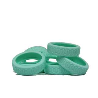 Lit Luggage Wheel Rubber Cover - Aqua