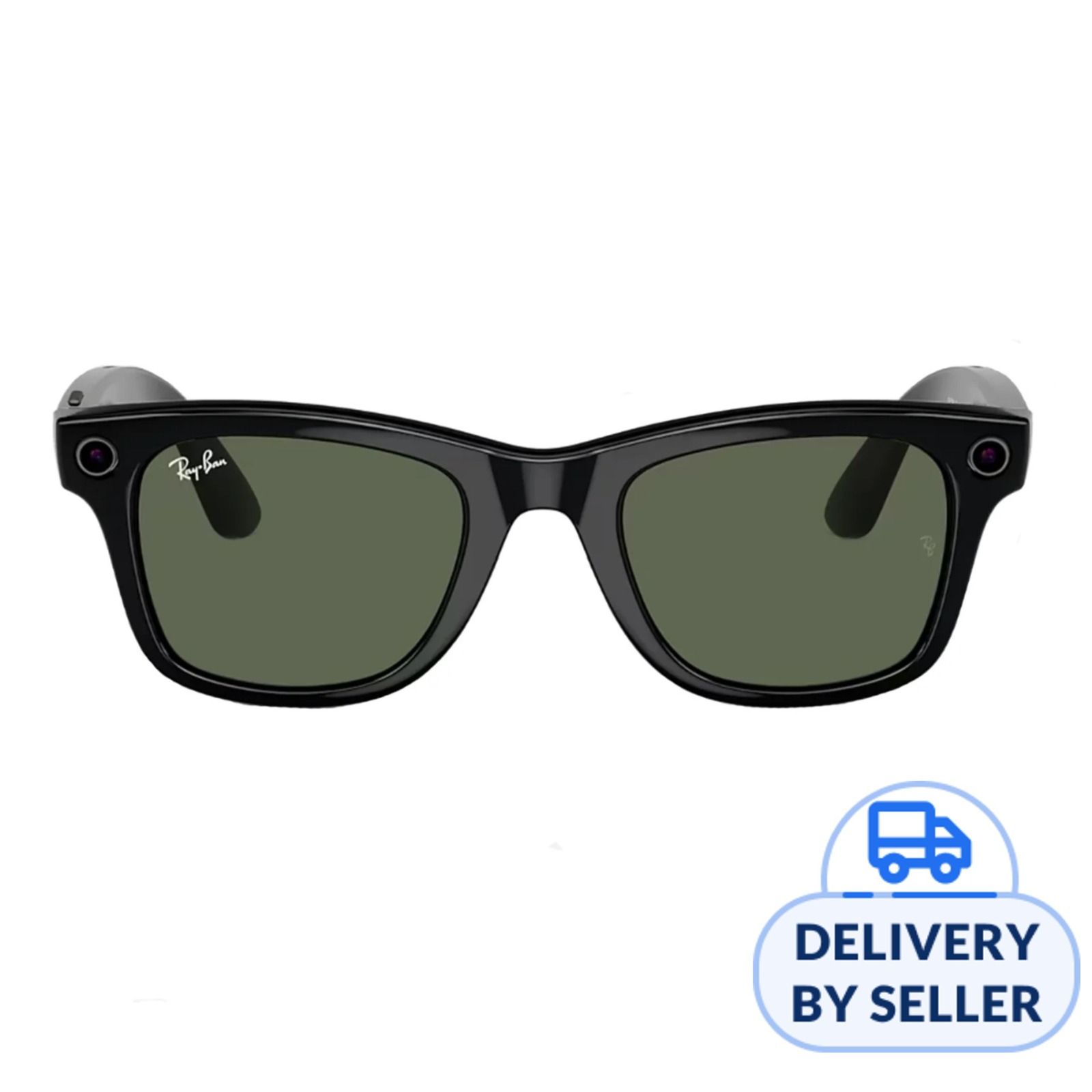 Rayban Meta Wayfarer Shiny Black G15 Green Lens