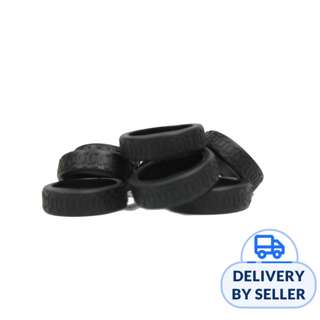 Lit Luggage Wheel Rubber Cover - Black