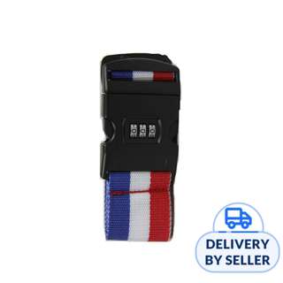 Sécurisé Luggage Strap with Number Combination Lock - France