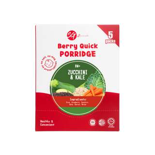SG Homemade Berry Quick Porridge Zucchini & Kale (5 pks)