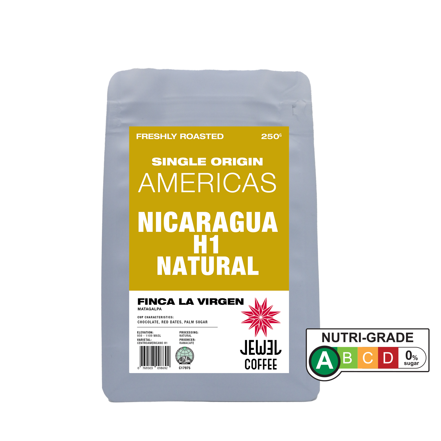 Jewel Coffee Coffee Beans - Nicaragua 250g