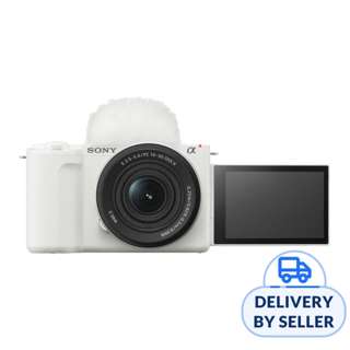 Sony ZV-E10M2 Vlog Camera, White + 16-50mm